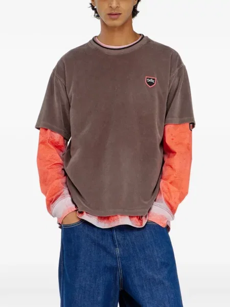 Tricou Diesel maro