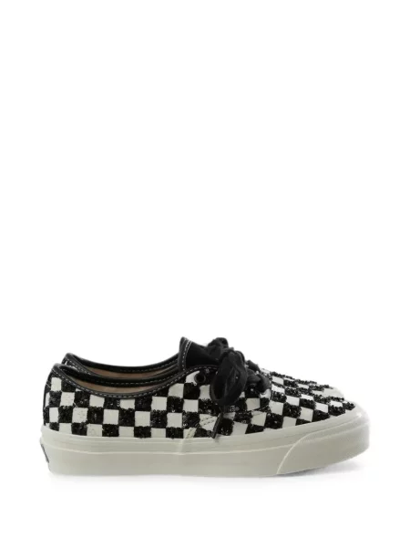Sneakerși Vans Authentic cu paiete negru