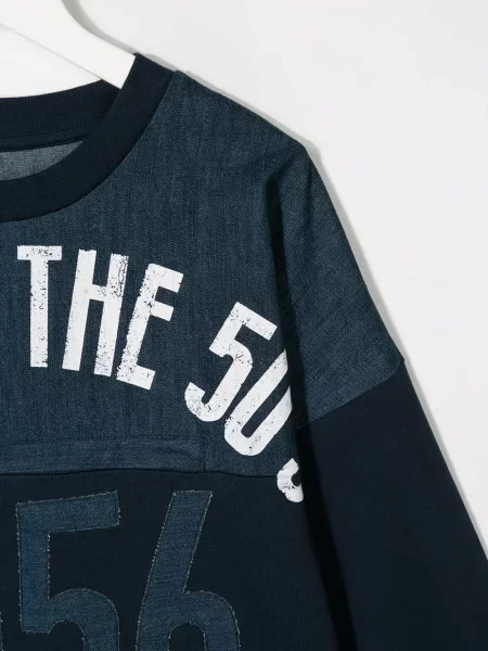 Bluza dziecięca John Galliano niebieska