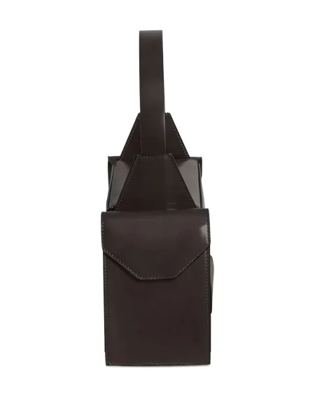Geanta de piele Merryl Tielman din piele maro