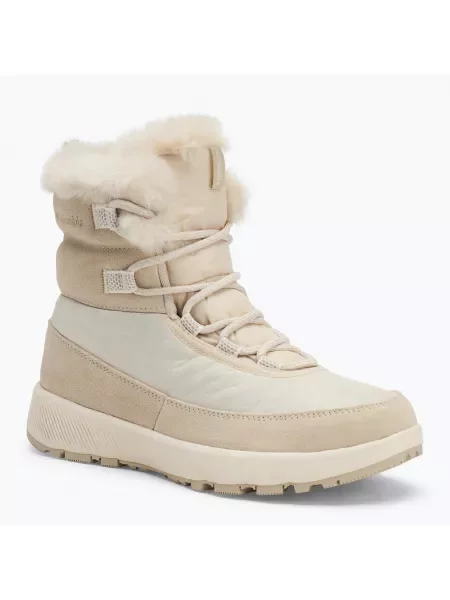 Śniegowce Columbia Slopeside Peak Luxe V2 dark stone/sea salt szare