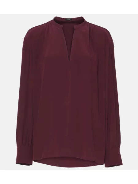 Bluză Joseph de mătase roșu