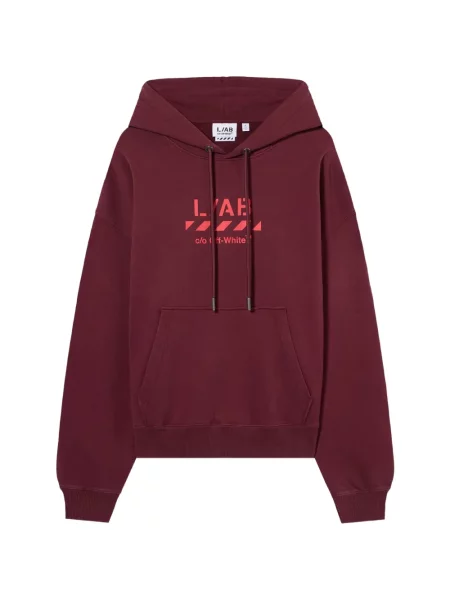 Суичър с качулка L/ab C/o Off-white бяло