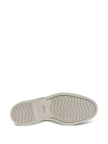 Bőr loafer Clarks Originals fekete