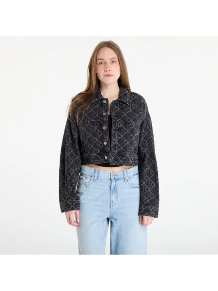 Jachetă Calvin Klein Jeans Articulated Denim Jacket Black L negru
