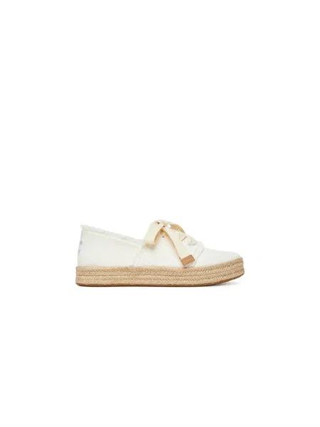 Espadrilky Toms bílé