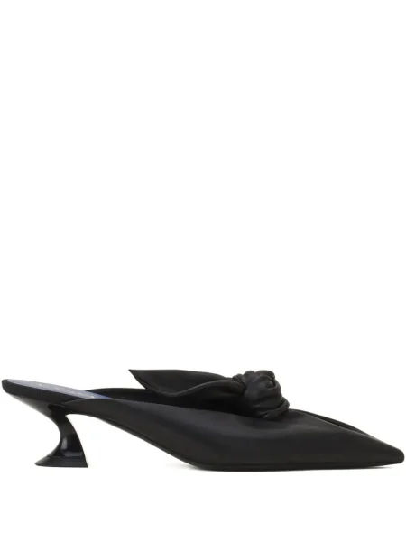 Papuci tip mules Lanvin negru