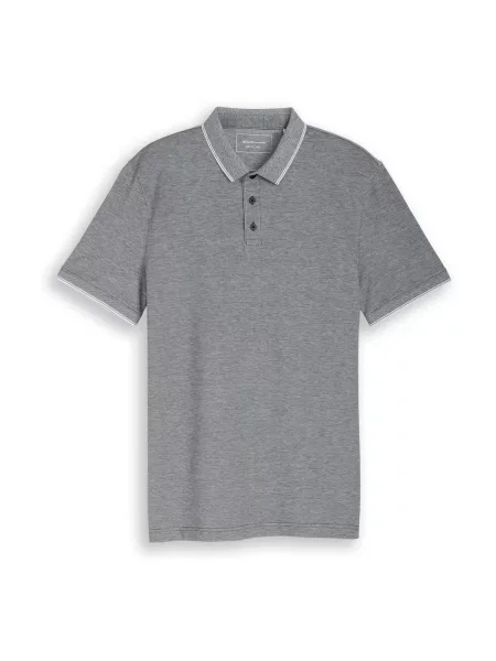 TOM TAILOR DENIM Tricou gri alb