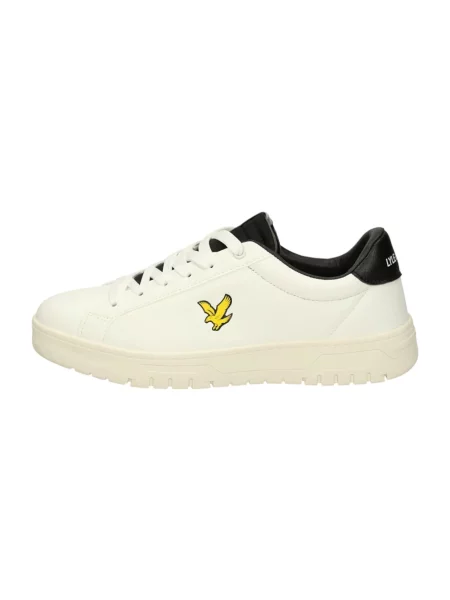 Sneakersy Lyle & Scott skórzane białe
