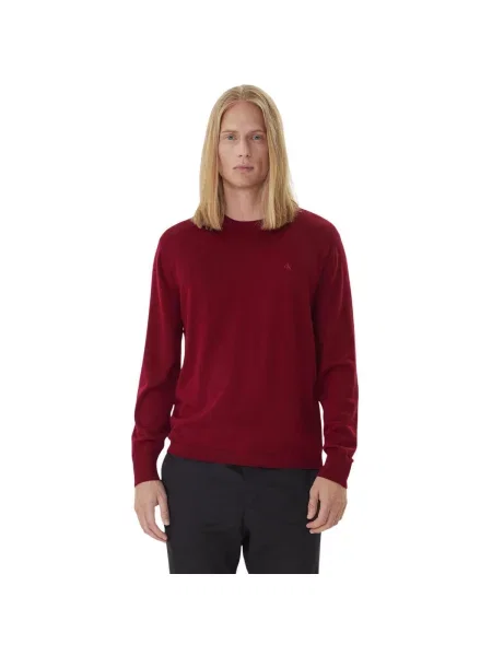 Calvin Klein Sveter tmavočervená červená