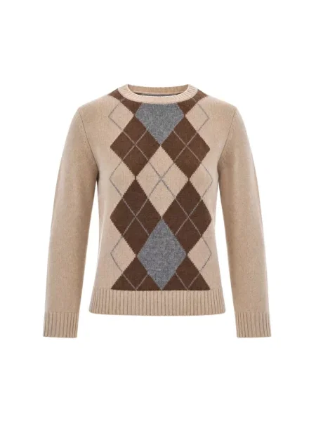 Sweter Max Mara Studio wełniany beżowy