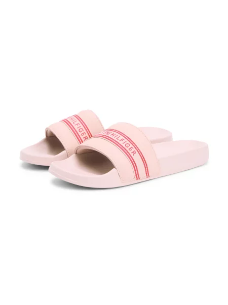 TOMMY HILFIGER Saboți / roșu cranberry roz