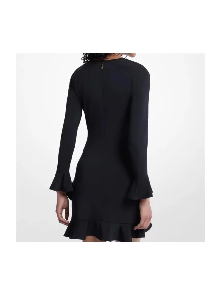 Rochie Michael Michael Kors cu volane negru