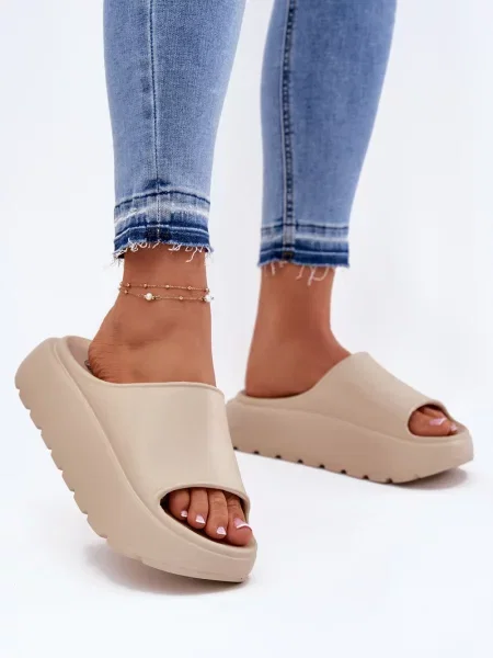 Copati Evento s platformo bež