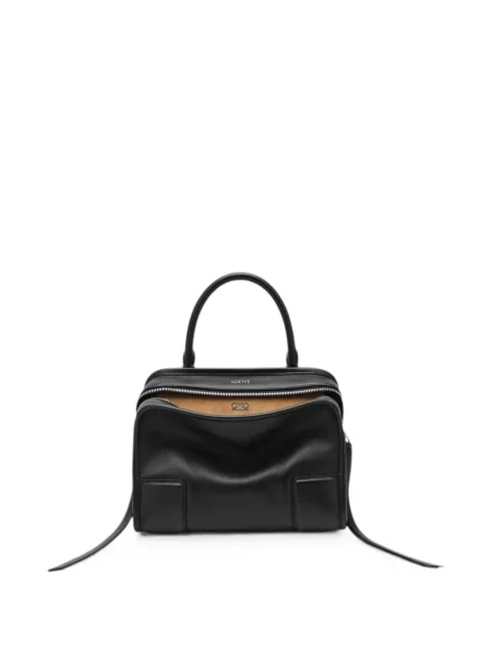 Top Loewe din piele negru