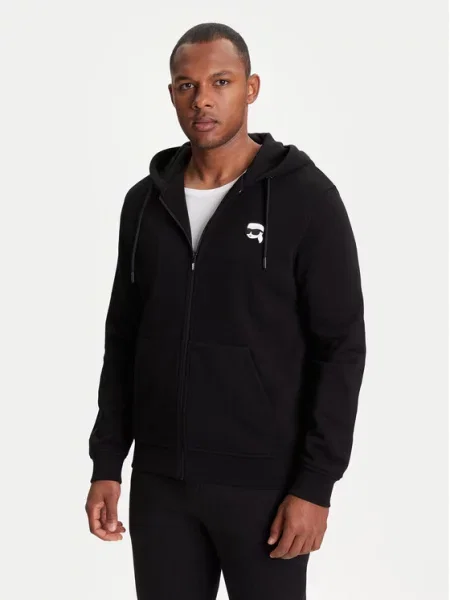 Karl Lagerfeld Hanorac | negru