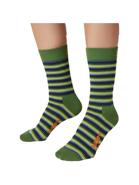 Șosete Happy Socks cu dungi verde