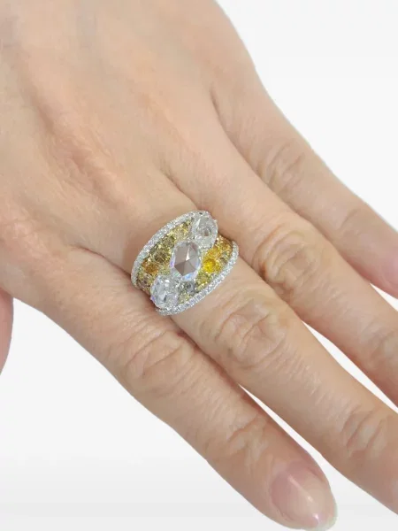 Cocktail inel Hyt Jewelry argintiu