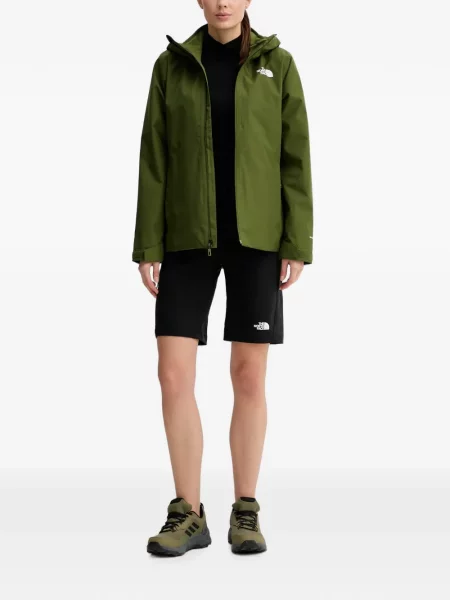 Geacă The North Face cu imagine verde