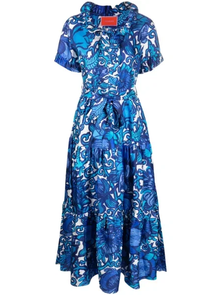 Rochie La Doublej de costum albastru