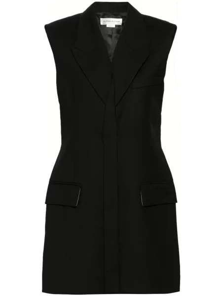 Rochie fără mâneci Victoria Beckham fără mâneci negru