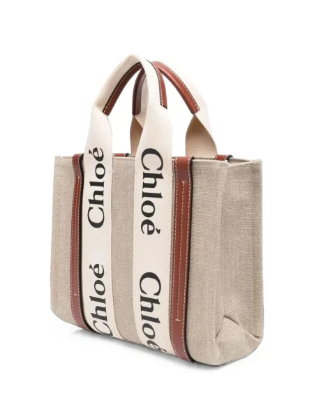 Geantă shopper Chloé cu imagine