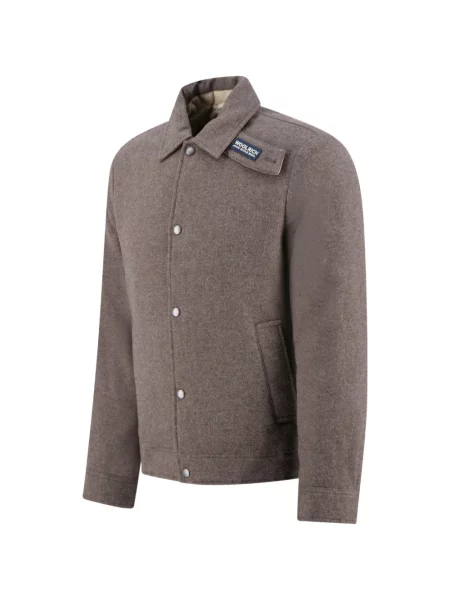 Geacă Woolrich cu autograf maro