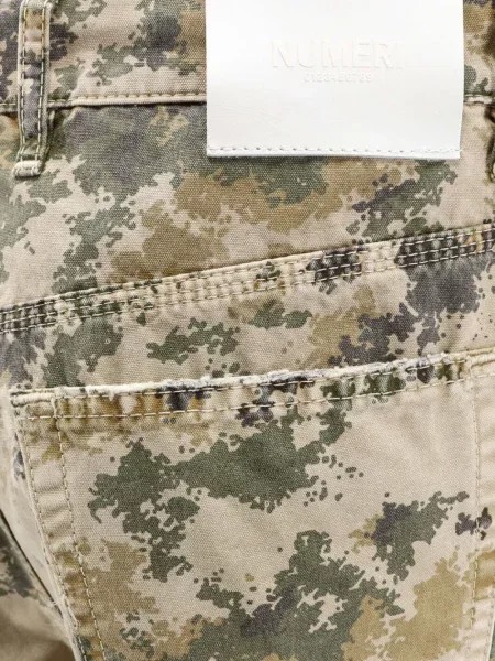 Pantaloni Numeri cu imagine cu model camuflaj