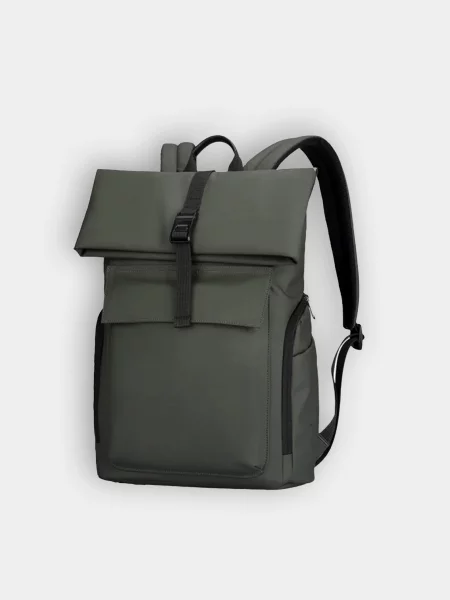 Кожаный рюкзак Mark Ryden зеленый