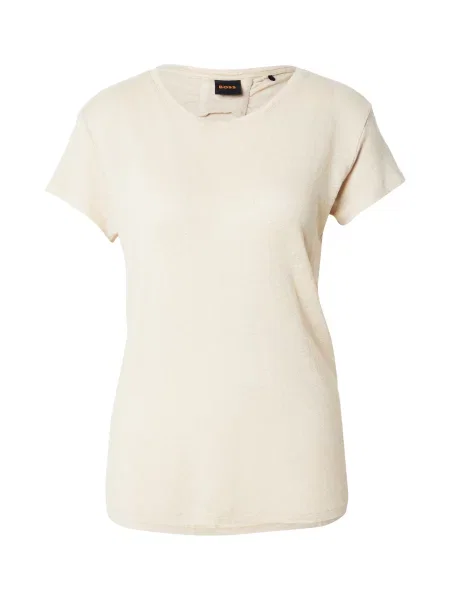 BOSS Tricou Evelina' bej