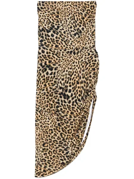 Mała sukienka mini Norma Kamali bez ramiączek garniturowa czarna