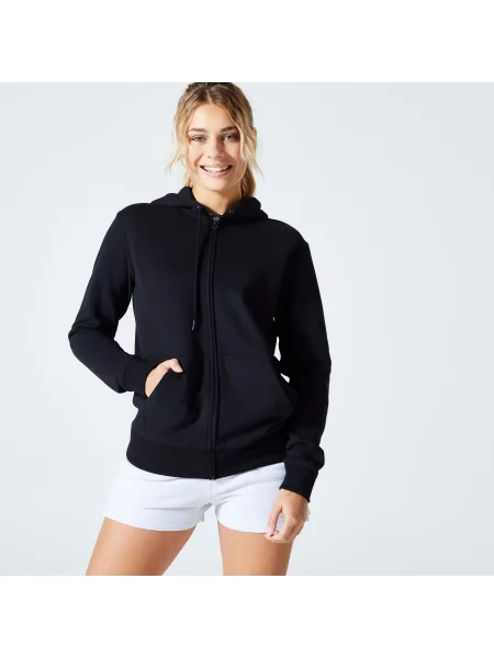Bluza na Domyos Gym & Pilates czarna