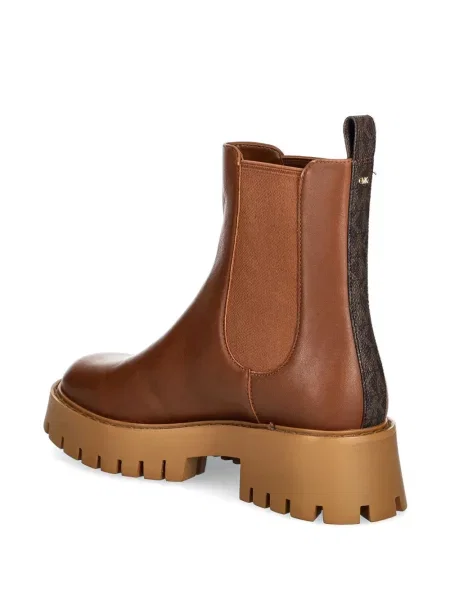 Semišový pásek Michael Michael Kors s autogramem s vysokým pasem růžový