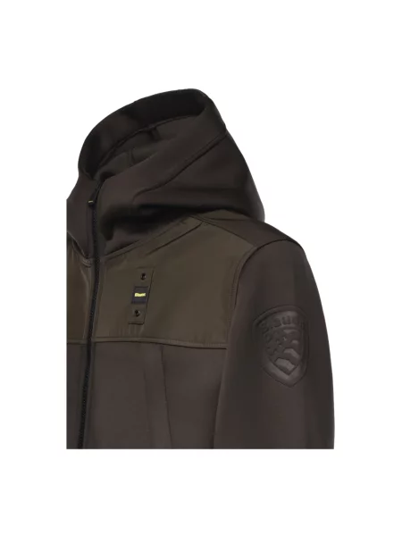 Bluza polarowa Blauer polarowa brązowa