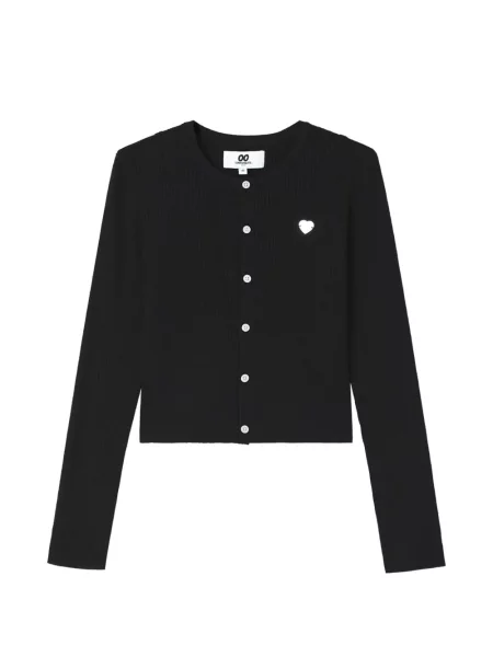 Top Chocoolate tricotate negru