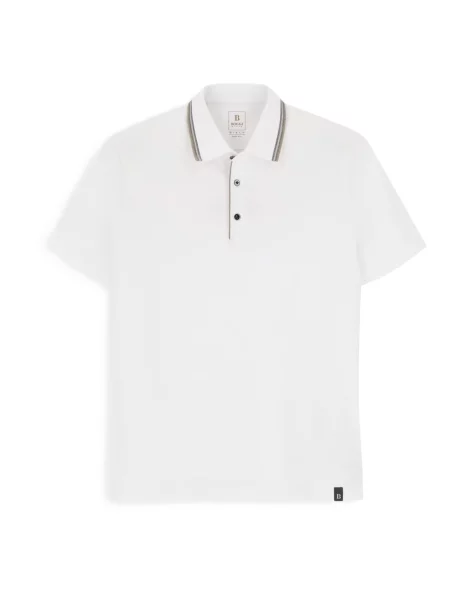 Boggi Milano Tricou verde / negru alb