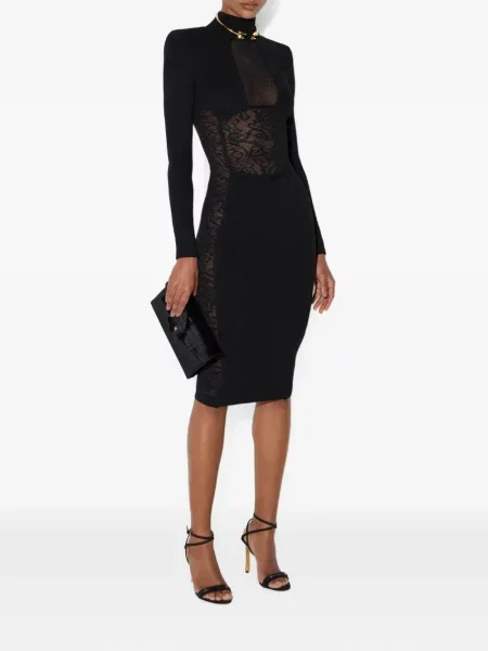 Rochie Elisabetta Franchi plasă negru
