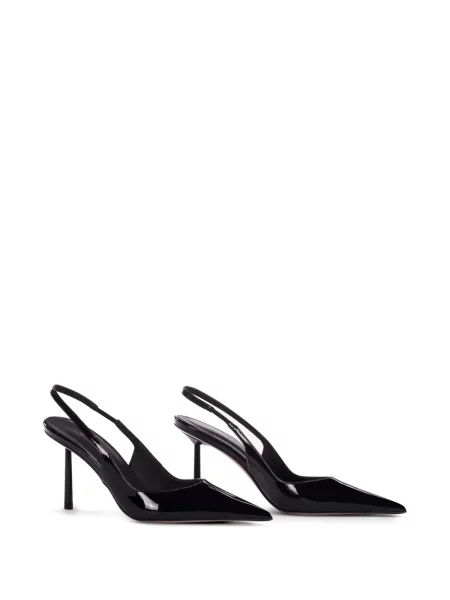 Pantofi cu toc Le Silla slingback negru