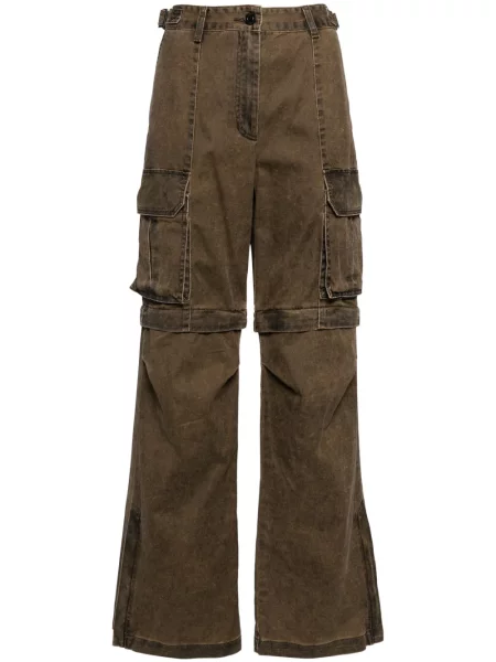 Spodnie cargo Juun.j brązowe