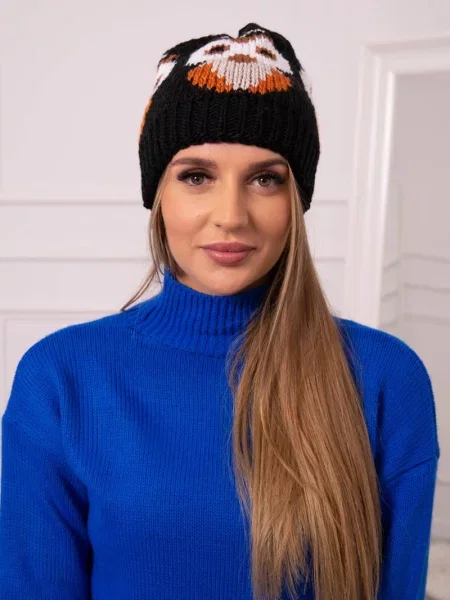 Czapka z daszkiem Kesi czarna