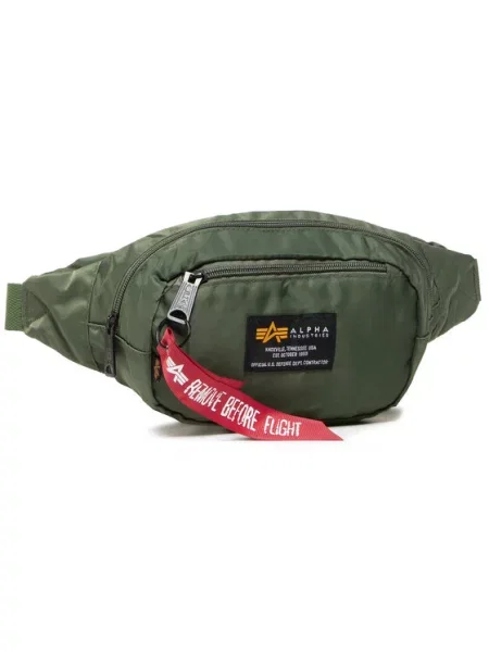 Alpha Industries Torbica za okrog pasu﻿ Crew Waist Bag zelena