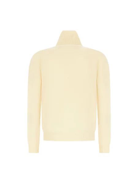 Sweter z golfem Alpha Studio do golfa beżowy