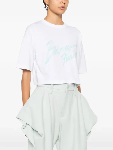 Cropp tricou Balmain alb