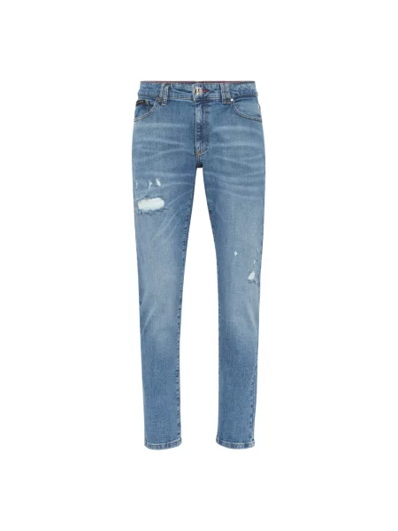 Jeansy Philipp Plein niebieskie