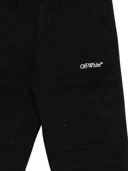 Gyerek cargo nadrág Off-white fehér