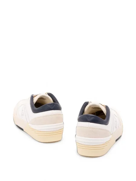 Sneakerși Ea7 Emporio Armani cu imagine alb