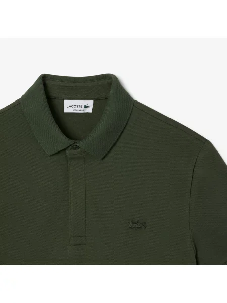 Lacoste Koszulka Polo Paris Stretch Piqué Regular Fit niebieska