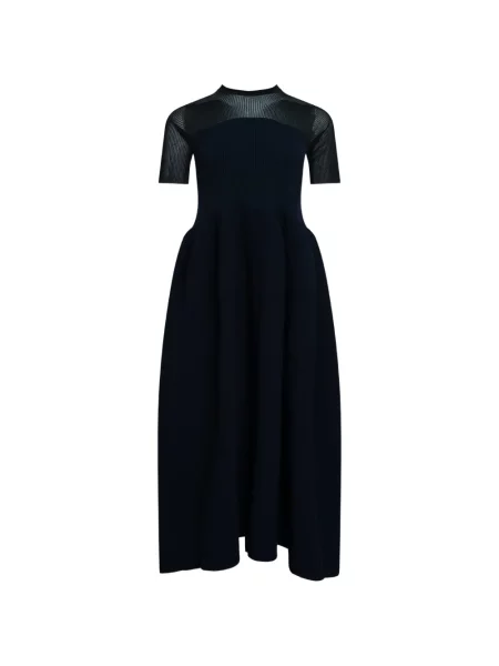 Rochie maxi Cfcl tricotate albastru
