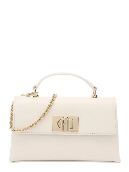 Mini crossbody torbica Furla bež