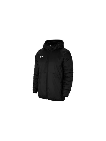 NIKE Sportska jakna Park crna bijela